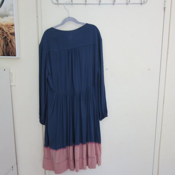 Anthropologie Holding Horses Dress - Flowy - Dip Dye - Bead and tassel - Picture 7 of 15